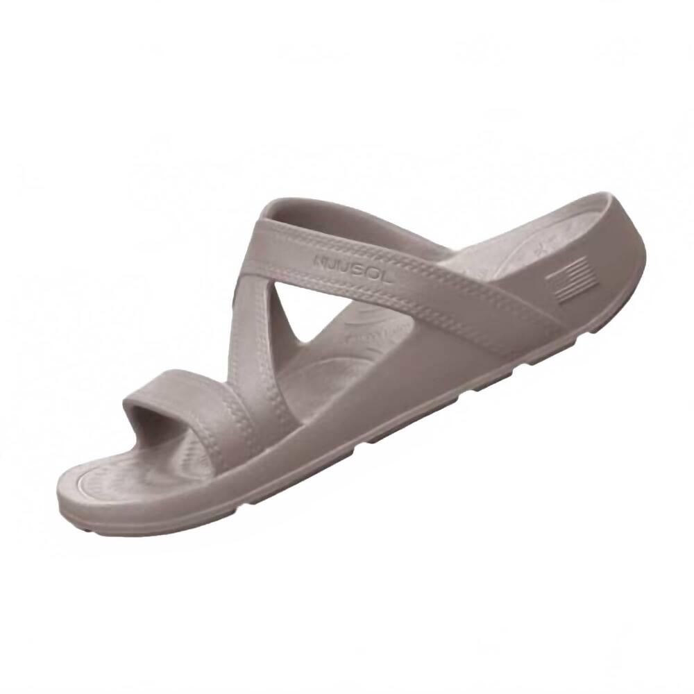 NEW NUUSOL women's hailey slide sandal in driftwood